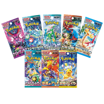 POKEMON | Mystery Pack 5 sobres aleatorios Japonés