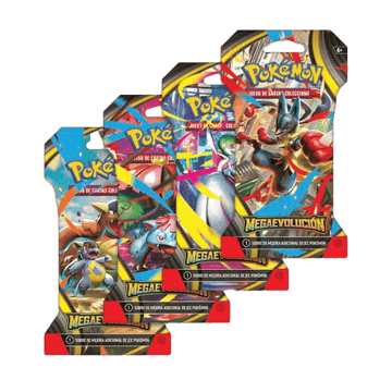 POKEMON | Sleeved Booster 1 Sobre Mega Evolucion Español