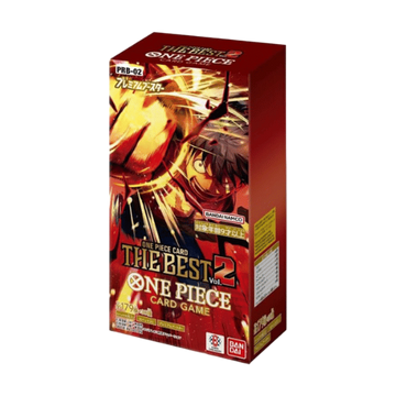 ONE PIECE | Caja 10 Sobres PRB-02 The Best Premium Japonés