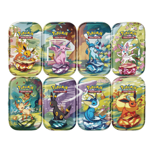mini lata pokemon tcg prismatic evolutions