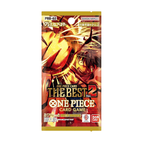 ONE PIECE | Caja 10 Sobres PRB-02 The Best Premium Japonés