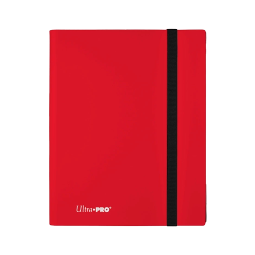Álbum Ultra Pro rojo de 9 bolsillos
