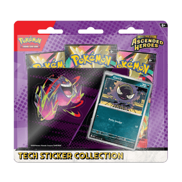 Blíster Gastly Héroes Ascendentes Pokémon TCG Español - 3 sobres
