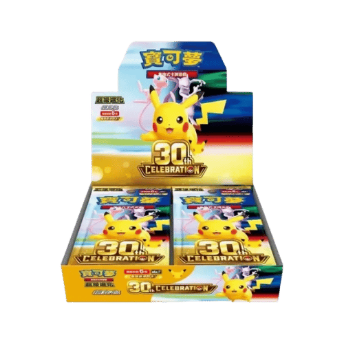 Booster Box 30 aniversario Celebraciones en Chino en TCG Level