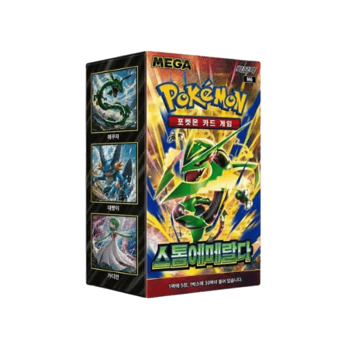 Compra la Caja Pokémon TCG Storm Emerald coreano sellada en TCG Level: 30 sobres. 100% original. Stock limitado y envío 24–48 h a toda España.
