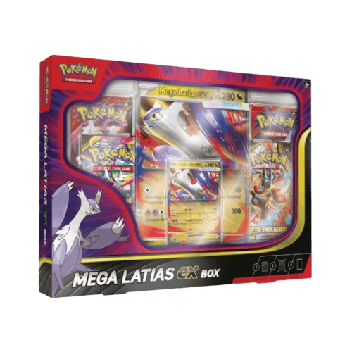 caja colección mega latias ex
