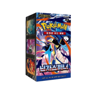 Caja Pokémon TCG M4 Ninja Spinner coreano sellada 30 sobres