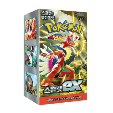 POKEMON | Booster Box 30 Sobres Scarlet EX Coreano