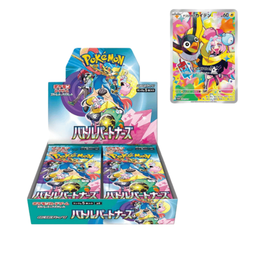 POKEMON | Caja 30 Sobres Battle Partners + Carta Promo Japonés