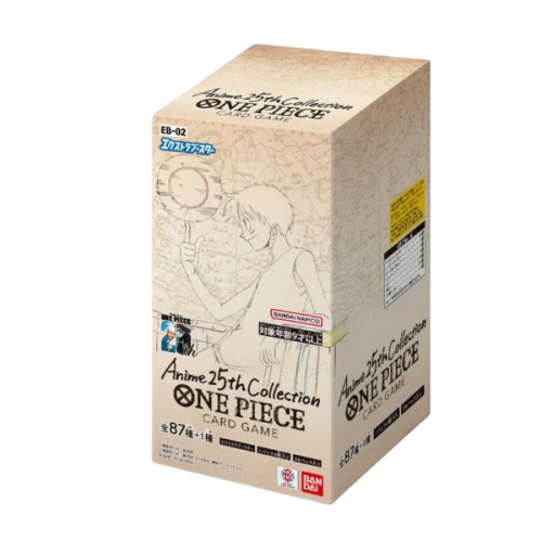 ONE PIECE | Caja 24 Sobres de EB-02 Memorial Collection Japonés