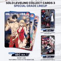 Cartas solo leveling vol 3 SL3E sellada 10 sobres coreano
