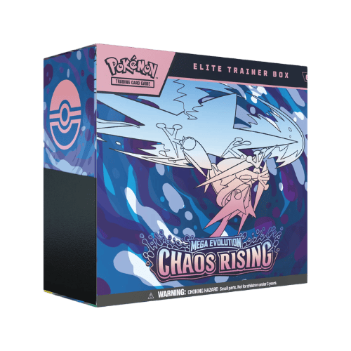 Elite Trainer Box (ETB) Pokémon TCG Caos creciente en español, caja sellada