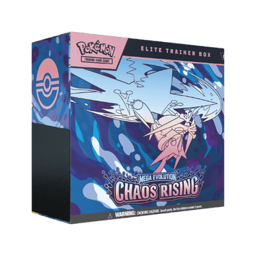 Elite Trainer Box (ETB) Pokémon TCG Caos creciente en español, caja sellada