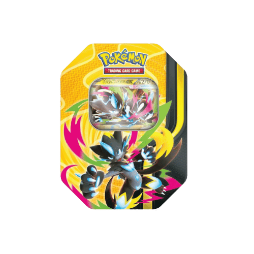 Lata Pokémon Mega Zeraora ex en español en TCG Level