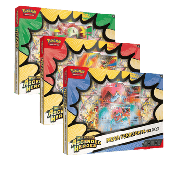Mega ex Box Héroes Ascendentes Español