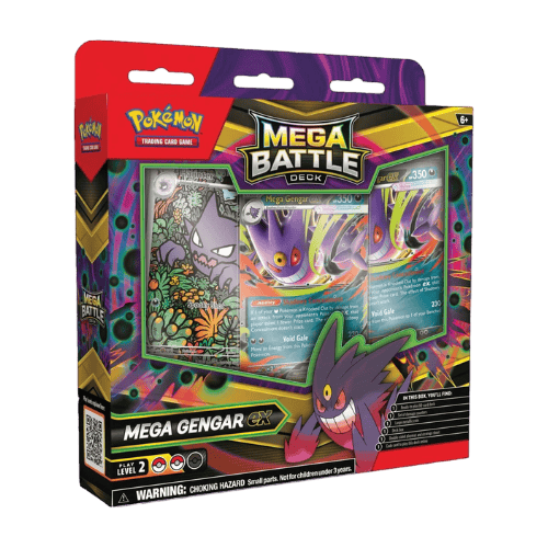 Rival Battle Deck: Gengar ex de Pokémon TCG, mazo listo para jugar