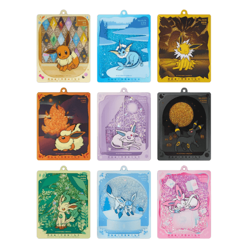 Llavero quicksand Eeveelution Pokémon Terastal Grand Gathering Chino Simplificado