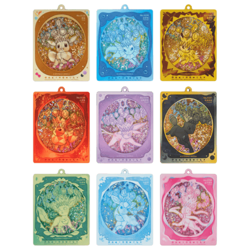 Llaveros secretosquicksand Eeveelution Pokémon Terastal Grand Gathering Chino Simplificado