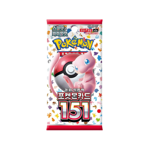 Sobre Pokémon TCG 151 coreano SV2a sellado 7 cartas